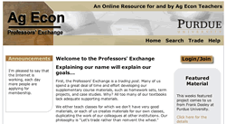 Ag Econ Professor's Exchange